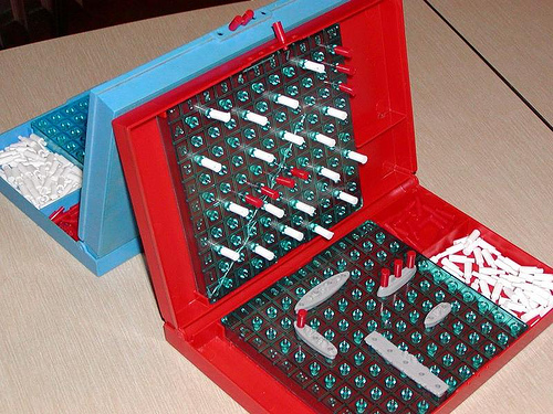 Battleship board game