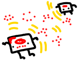 micro:bit sending moods around